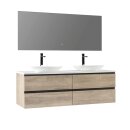 StoneArt Set Monte Carlo MC-1600pro-3 eiche hell 160x52