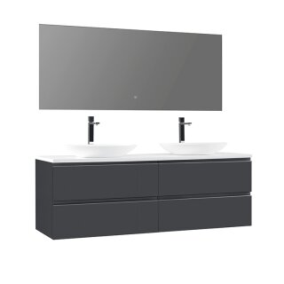 StoneArt Set Monte Carlo MC-1600pro-3 dunkelgrau 160x52