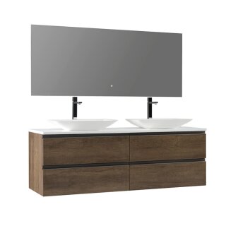 StoneArt Set Monte Carlo MC-1600pro-1 eiche dunkel 160x52