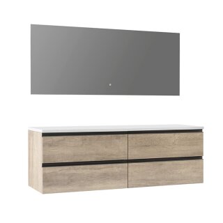StoneArt Set Monte Carlo MC-1600pro eiche hell 160x52