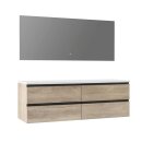 StoneArt Set Monte Carlo MC-1600pro eiche hell 160x52