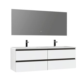 StoneArt Set Monte Carlo MC-1600 weiß 160x52