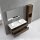 StoneArt Set Monte Carlo MC-1200pro-4 eiche dunkel 120x52
