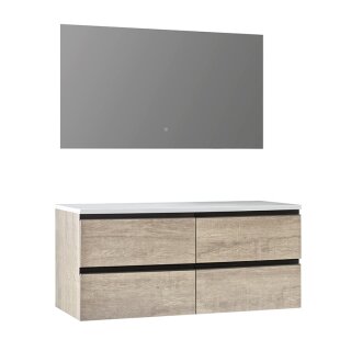 StoneArt Set Monte Carlo MC-1200pro eiche hell 120x52