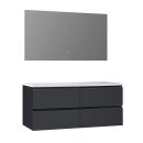 StoneArt Set Monte Carlo MC-1200pro dunkelgrau 120x52