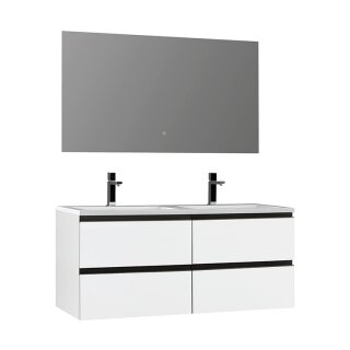 StoneArt Set Monte Carlo MC-1200 weiß 120x52