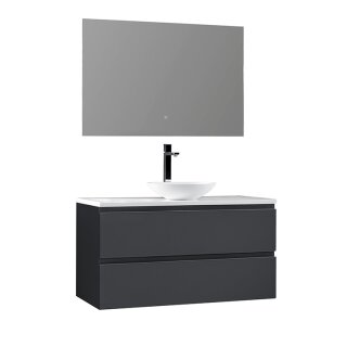 StoneArt Set Monte Carlo MC-1000pro-4 dunkelgrau 100x52