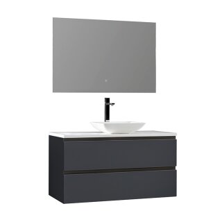StoneArt Set Monte Carlo MC-1000pro-2 dunkelgrau 100x52