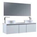 StoneArt Set Milano ME-1600pro-6 weiß 160x45