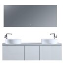 StoneArt Set Milano ME-1600pro-6 weiß 160x45