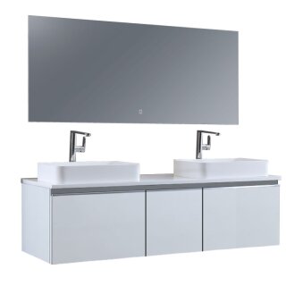 StoneArt Set Milano ME-1600pro-5 weiß 160x45
