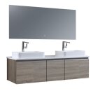 StoneArt Set Milano ME-1600pro-5 Eiche hell 160x45