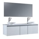 StoneArt Set Milano ME-1600pro-4 weiß 160x45