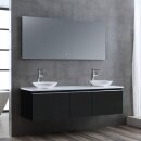 StoneArt Set Milano ME-1600pro-4 dunkelgrau 160x45