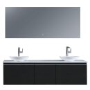 StoneArt Set Milano ME-1600pro-4 dunkelgrau 160x45