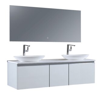 StoneArt Set Milano ME-1600pro-3 weiß 160x45