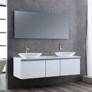 StoneArt Set Milano ME-1600pro-3 weiß 160x45