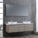 StoneArt Set Milano ME-1600pro-3 Eiche hell 160x45