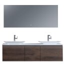 StoneArt Set Milano ME-1600pro-1 Eiche dunkel 160x45