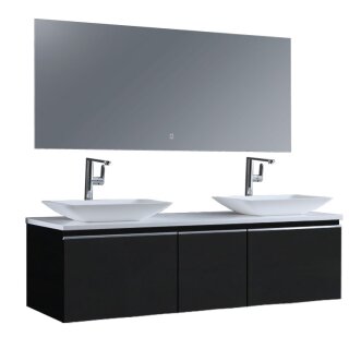 StoneArt Set Milano ME-1600pro-1 dunkelgrau 160x45