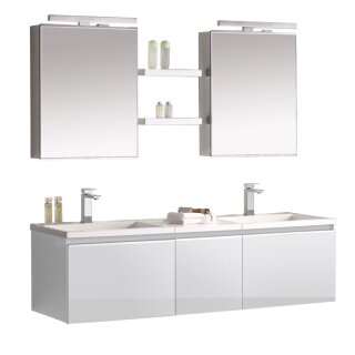 StoneArt Set Milano ME-1600-1 weiß 160x45