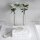 StoneArt Set Milano ME-1600-1 weiß 160x45