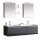 StoneArt Set Milano ME-1600-1 dunkelgrau 160x45