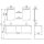 StoneArt Set Milano ME-1600 Eiche dunkel 160x45