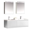 StoneArt Set Milano ME-1400-1 weiß 140x45