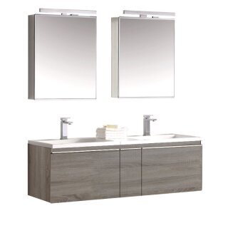 StoneArt Set Milano ME-1400-1 Eiche hell 140x45