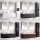 StoneArt Set Milano ME-1400-1 dunkelgrau 140x45