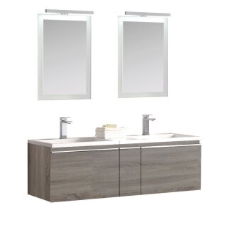 StoneArt Set Milano ME-1400 Eiche hell 140x45