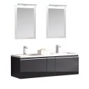 StoneArt Set Milano ME-1400 dunkelgrau 140x45