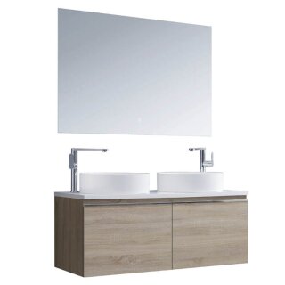 StoneArt Set Milano ME-1200pro-6 Eiche hell 120x45