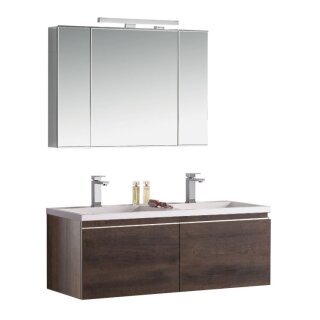 StoneArt Set Milano ME-1200-1 Eiche dunkel 120x45