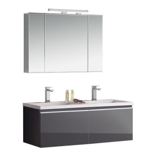 StoneArt Set Milano ME-1200-1 dunkelgrau 120x45