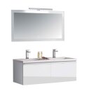 StoneArt Set Milano ME-1200 weiß 120x45