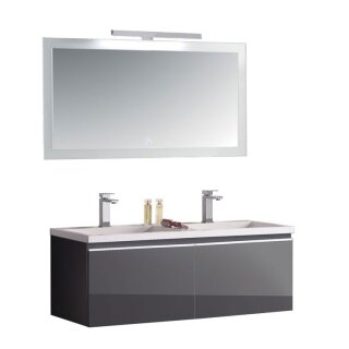 StoneArt Set Milano ME-1200 dunkelgrau 120x45