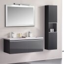 StoneArt Set Milano ME-1200 dunkelgrau 120x45