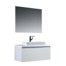 StoneArt Set Milano ME-1000pro-5 weiß 100x45