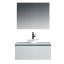 StoneArt Set Milano ME-1000pro-4 weiß 100x45
