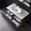 StoneArt Set Milano ME-1000pro-3 Eiche dunkel 100x45