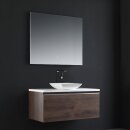 StoneArt Set Milano ME-1000pro-2 Eiche dunkel 100x45