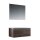 StoneArt Set Milano ME-1000pro Eiche dunkel 100x45