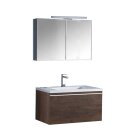 StoneArt Set Milano ME-0800-1 Eiche dunkel 80x45