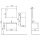 StoneArt Set Milano ME-0800 Eiche dunkel 80x45