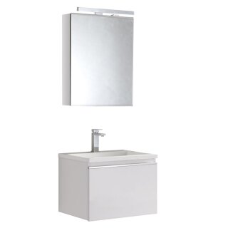 StoneArt Set Milano ME-0600-1 weiß 60x45