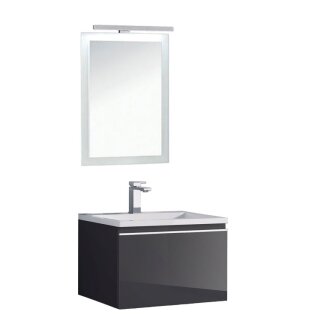 StoneArt Set Milano ME-0600 dunkelgrau 60x45