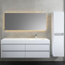 StoneArt Set Mailand ML-1600 weiß matt 160x48 rechts