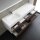 StoneArt Set Mailand ML-1600 weiß matt 160x48 links
